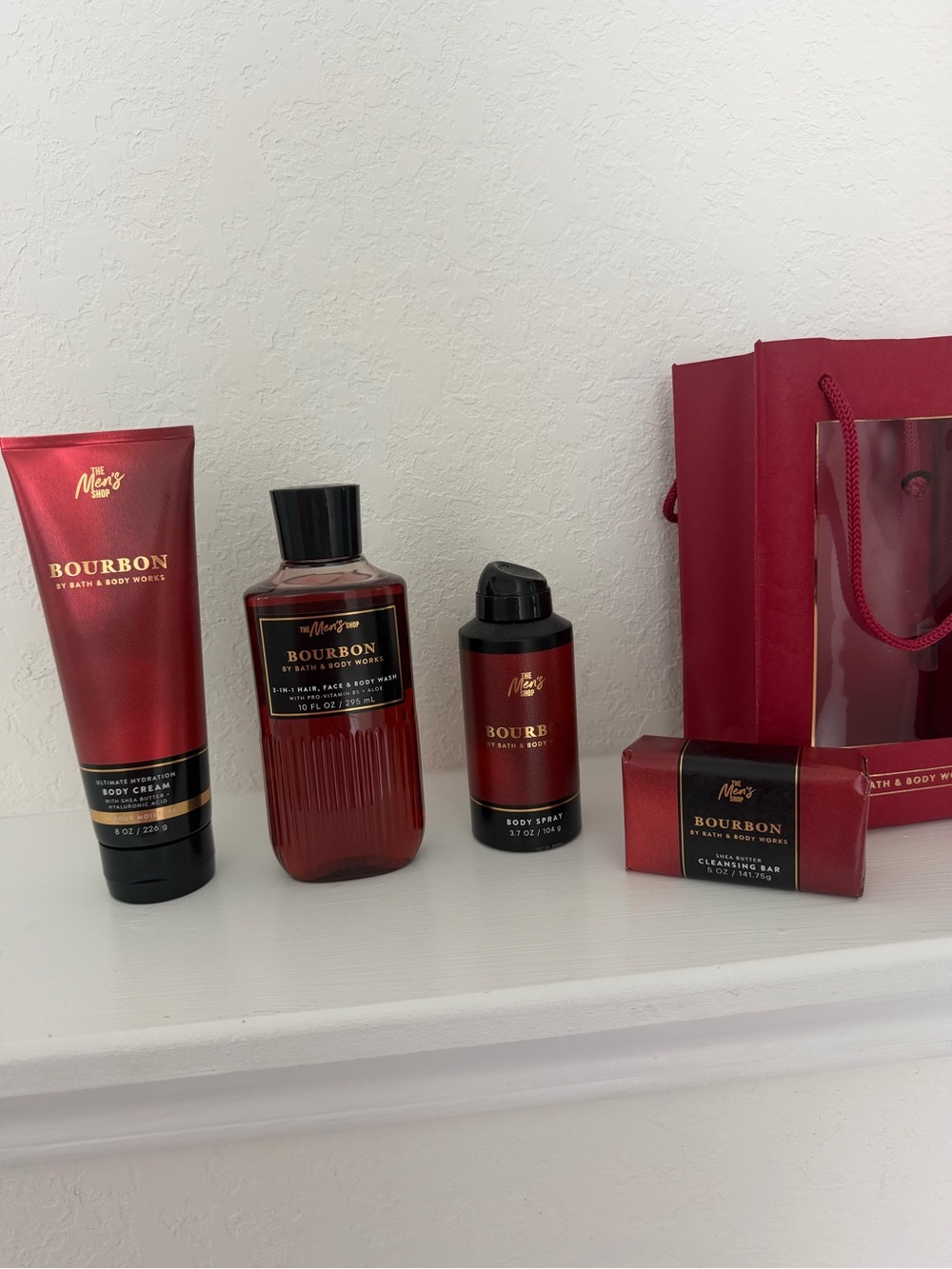 Bath and body works men set